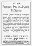 2020 Topps #TR-19 Ted Williams Turkey Red 2020 (Series 2)