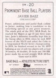 2020 Topps #TR-20 Javier Baez Turkey Red 2020 (Series 1)