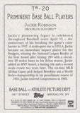 2020 Topps #TR-20 Jackie Robinson Turkey Red 2020 (Series 2)