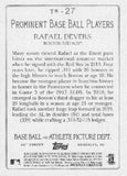 2020 Topps #TR-27 Rafael Devers Turkey Red 2020 (Series 1)