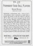 2020 Topps #TR-27 Ernie Banks Turkey Red 2020 (Series 2)