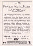 2020 Topps #TR-29 Nolan Arenado Turkey Red 2020 (Series 1)