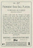 2020 Topps #TR-37 Yordan Alvarez Turkey Red 2020 (Series 1)