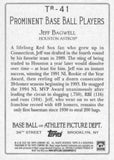 2020 Topps #TR-41 Jeff Bagwell Turkey Red 2020 (Series 2)