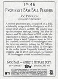 2020 Topps #TR-46 Joc Pederson Turkey Red 2020 (Series 2)