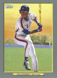 2020 Topps #TR-56 Darryl Strawberry Turkey Red 2020 (Series 2)