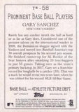 2020 Topps #TR-58 Gary Sanchez Turkey Red 2020 (Series 1)