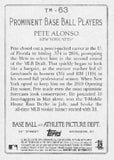 2020 Topps #TR-63 Pete Alonso Turkey Red 2020 (Series 1)