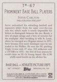 2020 Topps #TR-67 Steve Carlton Turkey Red 2020 (Series 2)