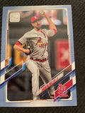 2021 Topps #437 Andrew Miller Father's Day Blue #/50
