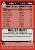 2021 Topps #86AS-28 George Brett 1986 Topps Baseball 35th Anniversary All-Stars
