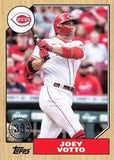 2022 Topps #T87-18 Joey Votto 1987 Topps Baseball 35th Anniversary (Series One)