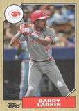 2022 Topps #T87-29 Barry Larkin 1987 Topps Baseball 35th Anniversary