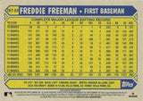 2022 Topps #T87-53 Freddie Freeman 1987 Topps Baseball 35th Anniversary