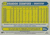 2022 Topps #87TB-34 Brandon Crawford 1987 Topps Baseball 35th Anniversary