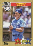 2022 Topps #87AS-39 George Brett 1987 Topps Baseball 35th Anniversary All-Stars