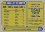 2022 Topps #87AS-39 George Brett 1987 Topps Baseball 35th Anniversary All-Stars