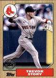 2022 Topps Update #87TBU-8 Trevor Story 1987 Topps Baseball 35th Anniversary