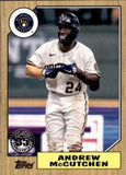 2022 Topps Update #87TBU-26 Andrew McCutchen 1987 Topps Baseball