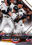 2022 Topps Update #PP-12 Mariano Rivera Paragons of the Postseason