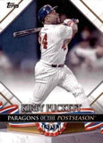 2022 Topps Update #PP-24 Kirby Puckett Paragons of the Postseason
