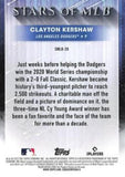 2022 Topps #SMLB-28 Clayton Kershaw Stars of MLB