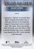 2022 Topps #SMLB-42 Shane Bieber Stars of MLB