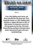 2022 Topps Update #SMLB-75 Anthony Rizzo Stars of MLB