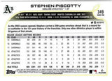 2022 Topps #349 Stephen Piscotty Rainbow Foil