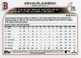 2022 Topps #393 Kevin Plawecki Rainbow Foil