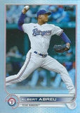 2022 Topps Update #US101 Albert Abreu Rainbow Foil