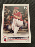 2022 Topps #584 Noah Syndergaard Vintage Stock #/99