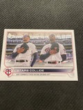 2022 Topps Update #US230 Stars Collide Vintage Stock #/99