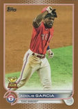 2022 Topps #652 Adolis Garcia Gold #/2022