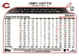 2022 Topps Chrome #177 Joey Votto Sepia Refractor