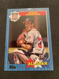 2022 Topps #87AS-16 Greg Maddux 1987 Topps BaseballAll-Stars Blue