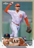 2023 Topps Chrome #117 David Villar Refractors