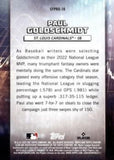 2023 Stadium Club #CFPRO-10 Paul Goldschmidt Chief Fantasy Professionals