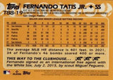 2023 Topps #T88-19 Fernando Tatis Jr. 1988 Topps Baseball 35th Anniversary