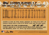 2023 Topps #T88-38 Corbin Burnes 1988 Topps Baseball 35th Anniversary