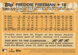 2023 Topps #T88-59 Freddie Freeman 1988 Topps Baseball 35th Anniversary