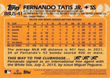 2023 Topps Update #88US-41 Fernando Tatis Jr. 1988 Topps Baseball