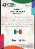 2023 Topps #WBC-14 Randy Arozarena 2023 World Baseball Classic Stars