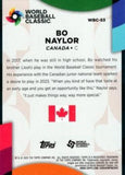 2023 Topps #WBC-53 Bo Naylor 2023 World Baseball Classic Stars