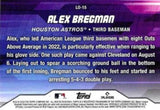 2023 Topps Update #LO-15 Alex Bregman Laid Out