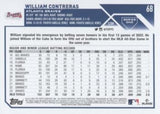 2023 Topps #68 William Contreras Rainbow Foil