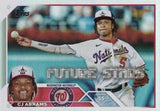 2023 Topps #35 CJ Abrams Rainbow Foil