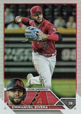 2023 Topps #431 Emmanuel Rivera Rainbow Foil