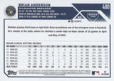 2023 Topps #480 Brian Anderson Rainbow Foil