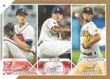 2023 Topps #284 NL Wins Leaders LL, SN2023 Gold #/2023